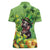 Leprechaun Moo Deng St Patricks Day Women Polo Shirt - Wonder Print Shop