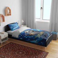 Sloth Life Is The Best Life Bedding Set with Starry Night Sky LT9 - Wonder Print Shop
