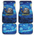 Sloth Life Is The Best Life Car Mats with Starry Night Sky LT9 - Wonder Print Shop