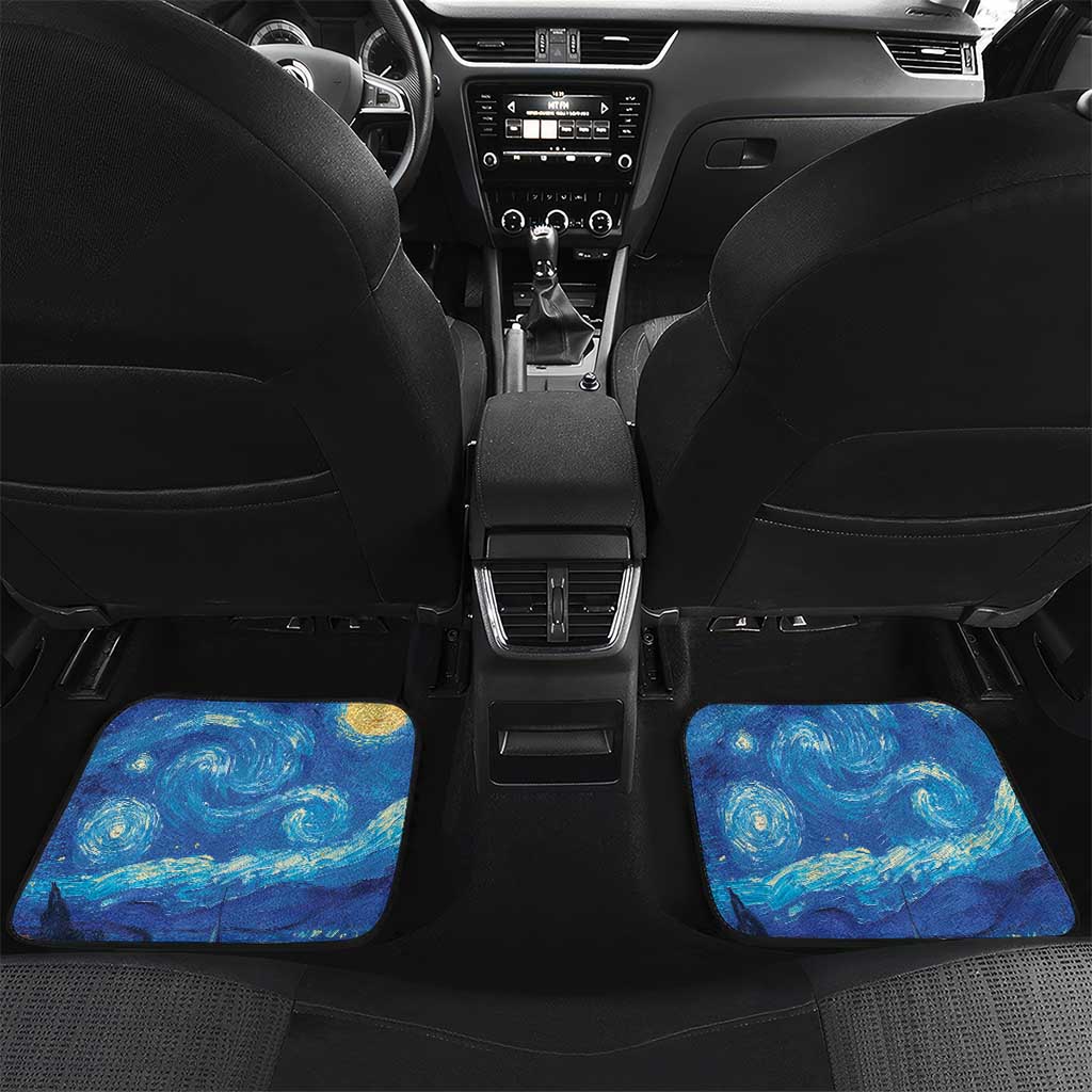Sloth Life Is The Best Life Car Mats with Starry Night Sky LT9 - Wonder Print Shop