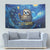 Sloth Life Is The Best Life Tapestry with Starry Night Sky - Wonder Print Shop