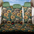 Sloth with Flowers Seamless Style Back Car Seat Cover LT9 - Wonder Print Shop