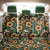 Sloth with Flowers Seamless Style Back Car Seat Cover LT9 - Wonder Print Shop