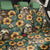 Sloth with Flowers Seamless Style Back Car Seat Cover LT9 - Wonder Print Shop