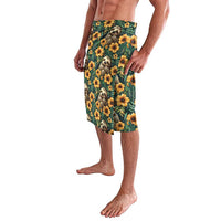 Sloth with Flowers Seamless Style Lavalava - Wonder Print Shop