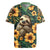 Sloth with Flowers Seamless Style Rugby Jersey - Wonder Print Shop