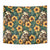 Sloth with Flowers Seamless Style Tapestry - Wonder Print Shop