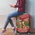 Sloth And Snail Riding A Turtle Wheeee Luggage Cover Slow Down It's Christmas - Wonder Print Shop