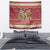 Sloth And Snail Riding A Turtle Wheeee Tapestry Slow Down It's Christmas - Wonder Print Shop