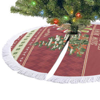 Sloth And Snail Riding A Turtle Wheeee Tree Skirt Slow Down It's Christmas - Wonder Print Shop