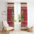 Sloth And Snail Riding A Turtle Wheeee Window Curtain Slow Down It's Christmas - Wonder Print Shop
