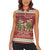 Sloth And Snail Riding A Turtle Wheeee Women Sleeveless Polo Shirt Slow Down It's Christmas - Wonder Print Shop