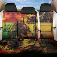 Happy Birthday King of Reggae Back Car Seat Cover LT9 - Wonder Print Shop