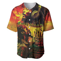 Happy Birthday King of Reggae Baseball Jersey LT9 - Wonder Print Shop