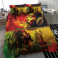 Happy Birthday King of Reggae Bedding Set LT9 - Wonder Print Shop