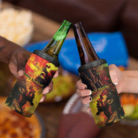 Happy Birthday King of Reggae 4 in 1 Can Cooler Tumbler LT9 - Wonder Print Shop