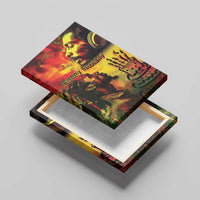 Happy Birthday King of Reggae Canvas Wall Art LT9 - Wonder Print Shop