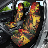 Happy Birthday King of Reggae Car Seat Cover LT9 - Wonder Print Shop