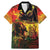 Happy Birthday King of Reggae Family Matching Mermaid Dress and Hawaiian Shirt LT9 - Wonder Print Shop