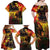 Happy Birthday King of Reggae Family Matching Off Shoulder Maxi Dress and Hawaiian Shirt LT9 - Wonder Print Shop