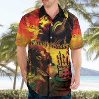 Happy Birthday King of Reggae Hawaiian Shirt - Wonder Print Shop