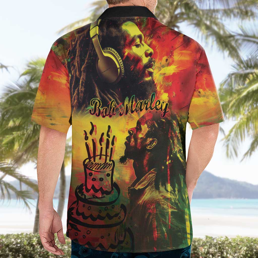 Happy Birthday King of Reggae Hawaiian Shirt - Wonder Print Shop