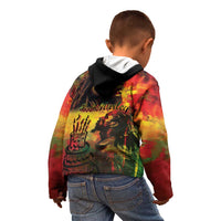 Happy Birthday King of Reggae Kid Hoodie - Wonder Print Shop