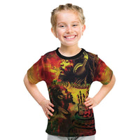 Happy Birthday King of Reggae Kid T Shirt - Wonder Print Shop