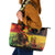 Happy Birthday King of Reggae Leather Tote Bag - Wonder Print Shop