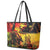 Happy Birthday King of Reggae Leather Tote Bag - Wonder Print Shop