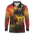 Happy Birthday King of Reggae Long Sleeve Polo Shirt - Wonder Print Shop