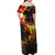 Happy Birthday King of Reggae Off Shoulder Maxi Dress - Wonder Print Shop