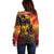 Happy Birthday King of Reggae Off Shoulder Sweater - Wonder Print Shop