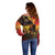 Happy Birthday King of Reggae Off Shoulder Sweater - Wonder Print Shop