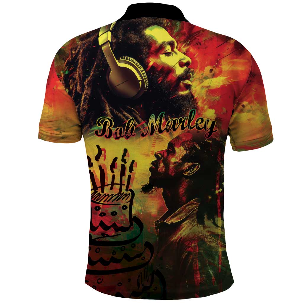 Happy Birthday King of Reggae Polo Shirt - Wonder Print Shop