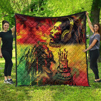 Happy Birthday King of Reggae Quilt - Wonder Print Shop