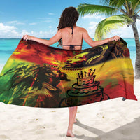 Happy Birthday King of Reggae Sarong - Wonder Print Shop