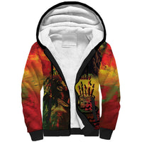 Happy Birthday King of Reggae Sherpa Hoodie - Wonder Print Shop