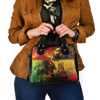 Happy Birthday King of Reggae Shoulder Handbag