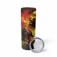 Happy Birthday King of Reggae Skinny Tumbler - Wonder Print Shop
