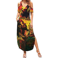 Happy Birthday King of Reggae Summer Maxi Dress - Wonder Print Shop