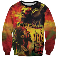 Happy Birthday King of Reggae Sweatshirt - Wonder Print Shop