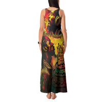 Happy Birthday King of Reggae Tank Maxi Dress - Wonder Print Shop