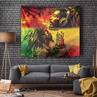 Happy Birthday King of Reggae Tapestry - Wonder Print Shop
