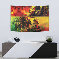 Happy Birthday King of Reggae Tapestry - Wonder Print Shop