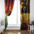 Happy Birthday King of Reggae Window Curtain - Wonder Print Shop