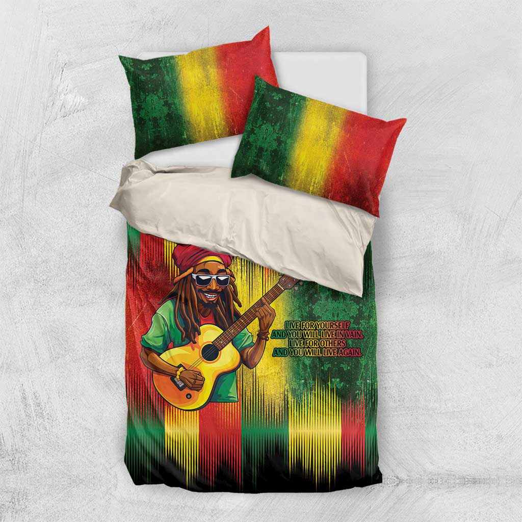 Honoring Reggae Legend Bob Birthday Bedding Set LT9 - Wonder Print Shop