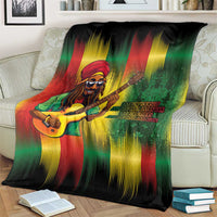 Honoring Reggae Legend Bob Birthday Blanket