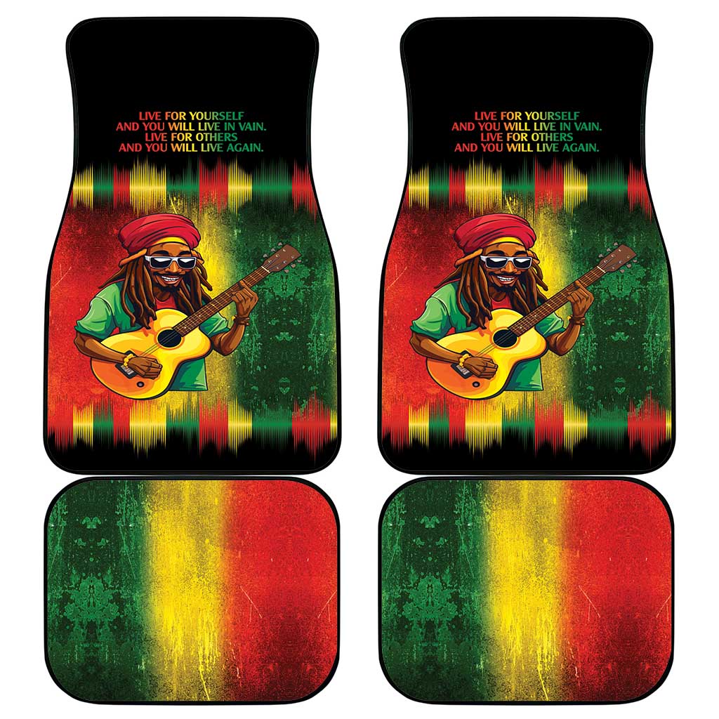 Honoring Reggae Legend Bob Birthday Car Mats LT9 - Wonder Print Shop