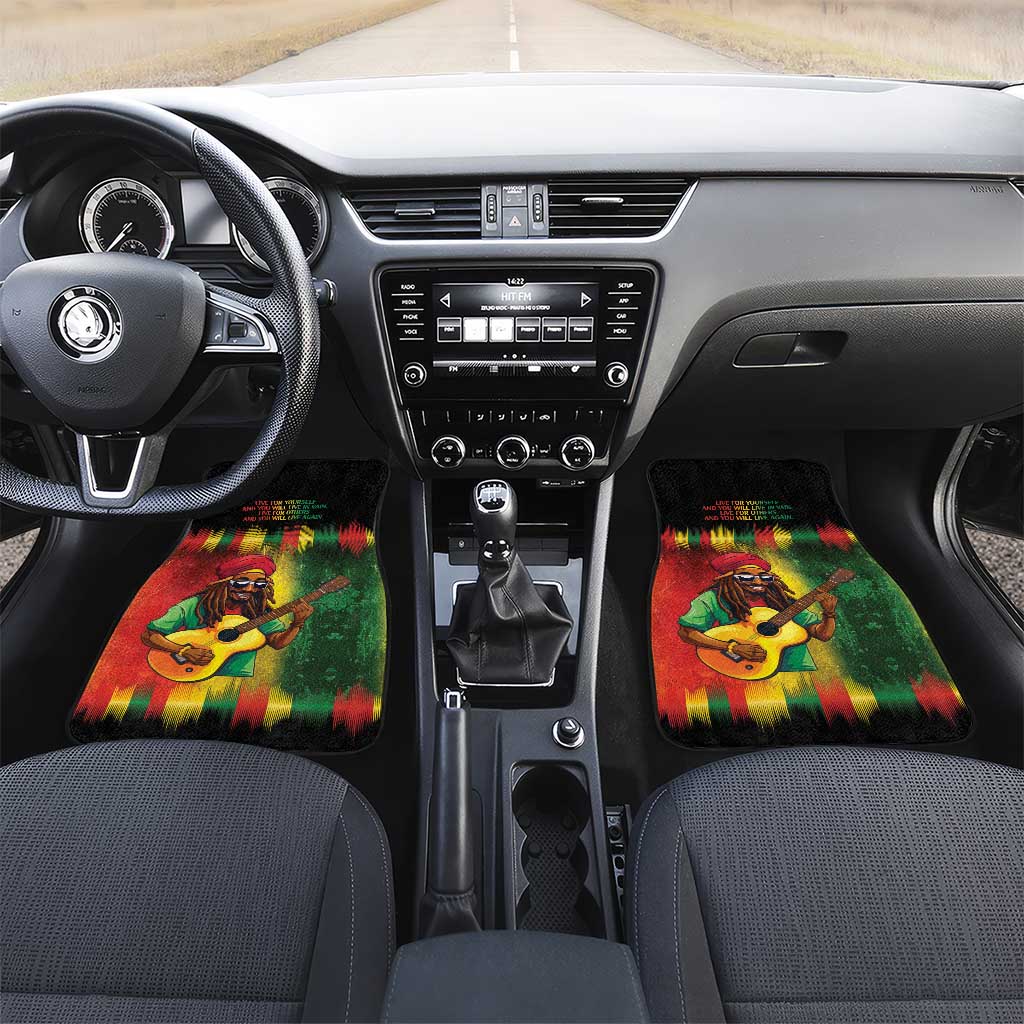 Honoring Reggae Legend Bob Birthday Car Mats LT9 - Wonder Print Shop